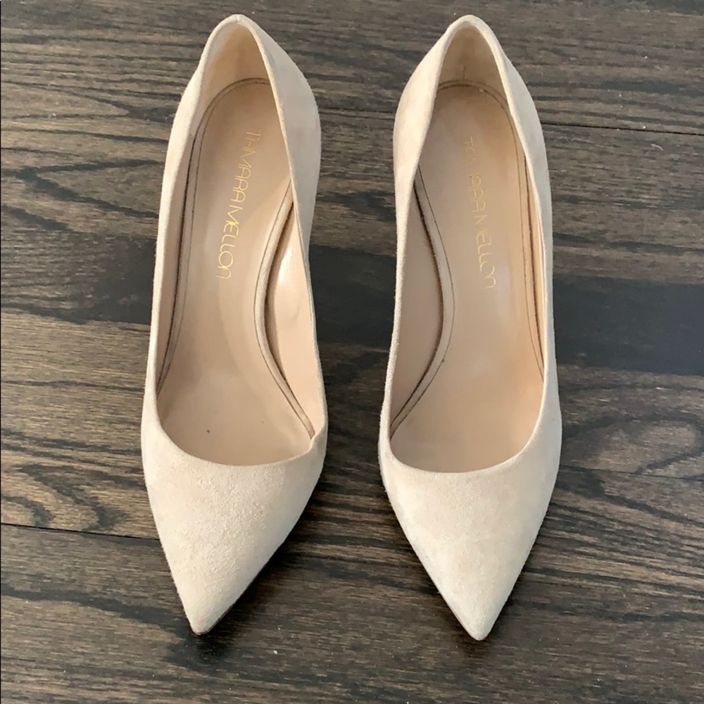 COPY - Tamara Mellon suede pumps